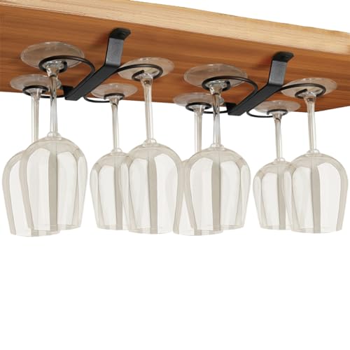 GeLive Set mit 2 Weinglashaltern unter dem Schrank... - Maison & Cuisine Amazon Allemagne à 10.23€