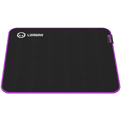 LORGAR Mousepad Main 313 360 mm x 300 mm x 3 mm High Speed... - Amazon Royaume-Uni à 6.75€