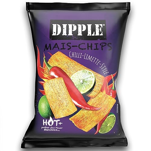 Tise Süsswaren Dipple Mais-Chips - Knusprig & würzig (90g)... - High-Tech & Électronique Amazon Allemagne à 1.29€
