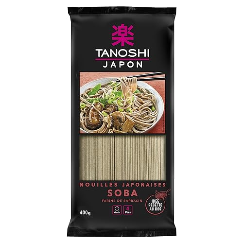 TANOSHI - Soba à Cuire - Nouilles Japonaises - en Farine de... - Épicerie Amazon France à 2.69€