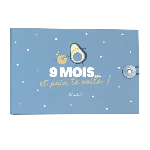 Mr.Wonderful - Album fotografico - 9 mesi... e poi, eccoti... - Fournitures Bureau Amazon Italie à 11.25€