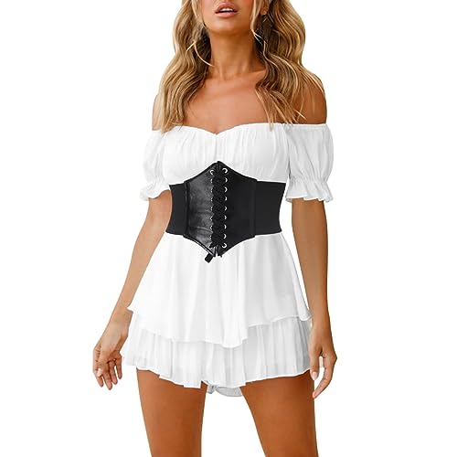 OBEEII Abito da donna Tuta con spalle scoperte stile boho... - Mode & Vêtements Amazon Italie à 17.28€