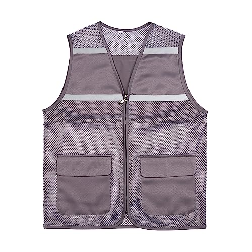 Herren Arbeitsweste Angeln Weste ärmellos Freizeit Jacke... - Sports & Fitness en promo à 4.41€