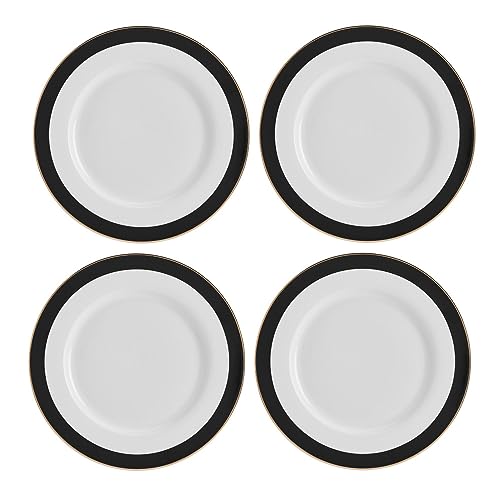 MIKASA Luxe Deco 4pc Fine China Dinner Plate Set, 28cm... - High-Tech & Électronique en promo à 32.19€