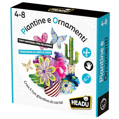 Headu Piantine E Ornamenti Crea Il Tuo Giardino di Carta... - Jouets & Jeux en promo à 6.29€