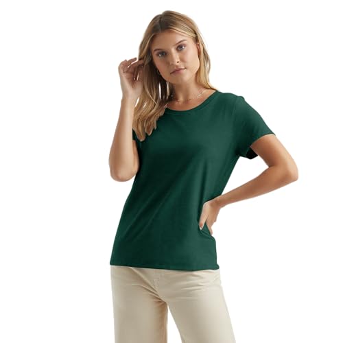 Hanes Perfect-T - Camiseta de manga corta de algodón ligero... - Mode & Vêtements Amazon Espagne à 31.21€