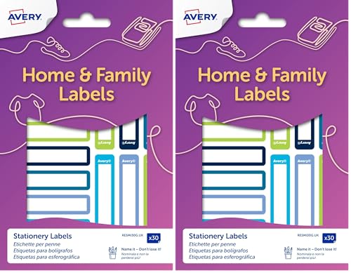 Avery Italia RESMI30G-UK Etichette per penne blu/verde... - Nouvelle promo Amazon à 7.44€