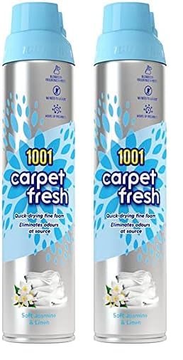 1001 Carpet Fresh Soft Jasmine & Fresh Linen Fragrance –... - Home & Kitchen Amazon UK à 4.00€
