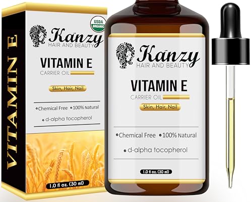 Kanzy Aceite de Vitamina E Liquida para Cuidado Facial... - Jardin & Extérieur Amazon Espagne à 5.29€