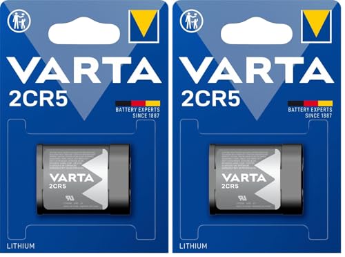 VARTA Batterien 2CR5 Lithium Rundzelle, 1 Stück, 6V... - Sports & Fitness Amazon Allemagne à 8.58€