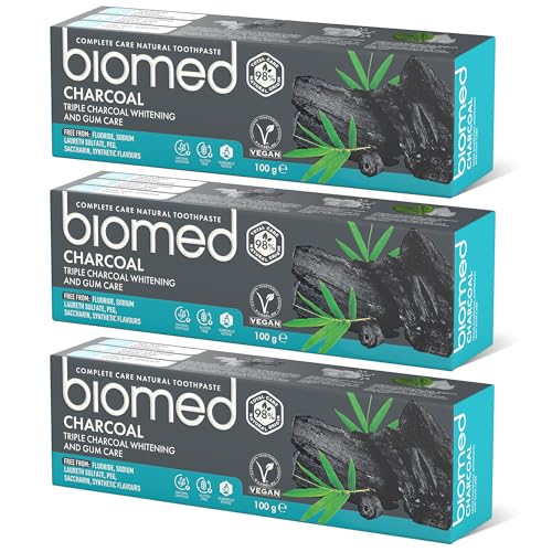 Biomed Charcoal 98% Dentifricio sbiancante naturale | Cura... - Auto & Moto Amazon Italie à 24.50€