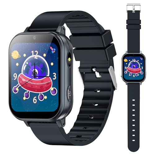 PTHTECHUS Reloj Inteligente para niños, Reloj Infantil con... - Toys & Games Amazon Spain à 13.58€