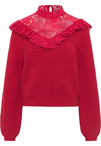 IMANE Jersey de Punto, Rojo, XL/XXL para Mujer - Amazon Espagne à 18.35€