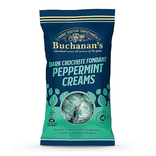 Buchanan's Dark Chocolate Fondant Peppermint Creams 120g x1 - Beauté & Parfums en promo à 1.50€