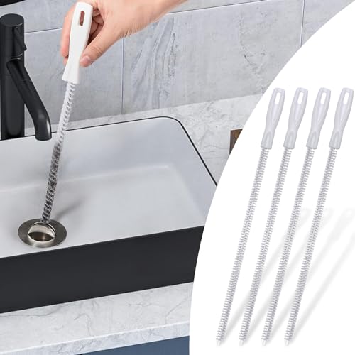 Alyvisun 4Stk Bürste für Abwasserkanäle, Abfluss... - Maison & Cuisine Amazon Allemagne à 7.49€