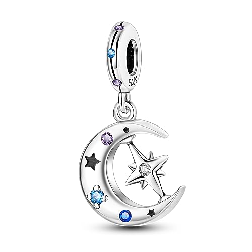 MULA Charms Anhänger Silber 925 für Armbänder, Kompatibel... - Bijoux & Montres en promo à 5.99€