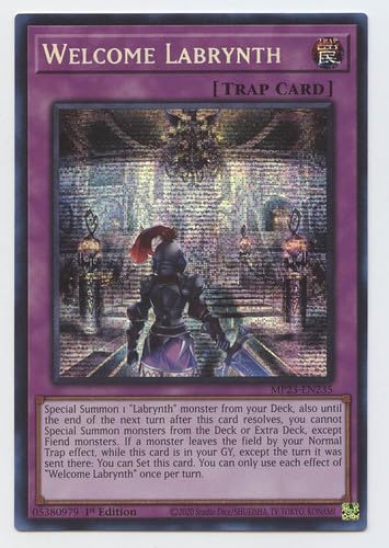 Welcome Labrynth - MP23-EN235 - Prismatic Secret Rare - 1st... - Jeux Vidéo & Consoles Amazon Royaume-Uni à 5.99€