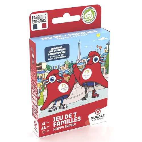 LA DUCALE - Spiel mit 7 Familien Maskottchen Olympische und... - Jouets & Jeux en promo à 2.58€