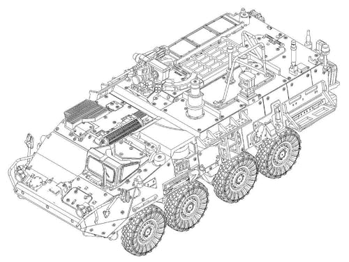 Trumpeter - Maquette Blindé M1135 Stryker NBC RV 07429| 1:72 - Jouets & Jeux Amazon France à 16.00€