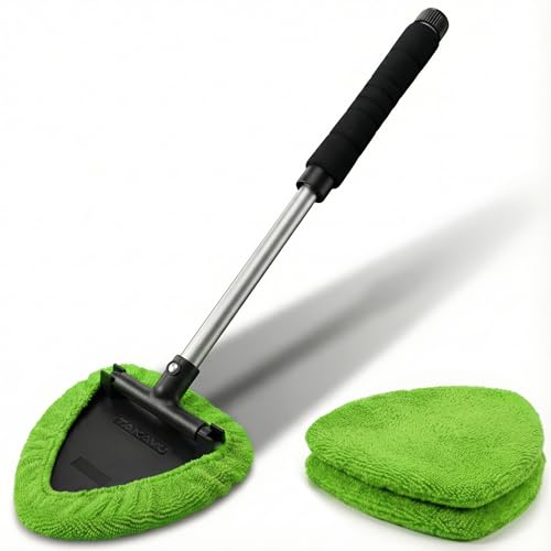 TAKAVU Brosse de Nettoyage pour Pare-Brise (Vert) en promo à 12,91€ (-52%) sur Amazon FR