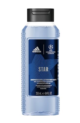 Adidas UEFA Star Edition Men's Shower Gel Body Wash, Vegan... - Beauté & Parfums Amazon France à 2.79€