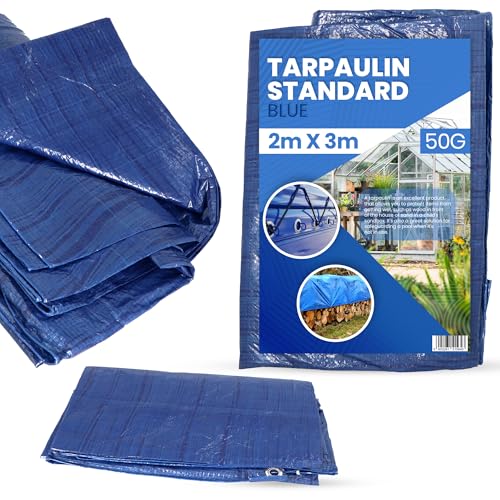 Lona Impermeable Exterior 2x3m PVC 50 g/m² Toldo de... - Jardin & Extérieur Amazon Espagne à 1.99€