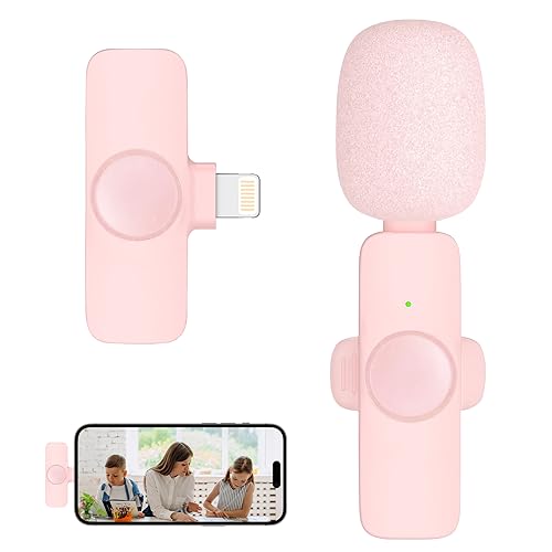 Professional Wireless Lavalier Microphone for iPhone iPad... - High-Tech & Électronique Amazon Royaume-Uni à 7.64€