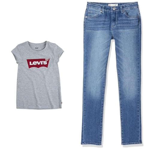 Levi's Kids LVG S/S Batwing Tee And 711 Skinny Jean - Sports & Fitness en promo à 37.82€