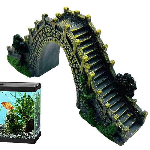 Rianpesn decoración Acuario - Decoración Arco pecera |... - Animalerie Amazon Espagne à 2.69€