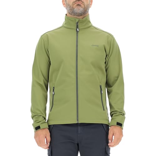 JEEP O102883-E100 J CHAQUETA SOFTSHELL HOMBRE con bolsillos... - Mode & Vêtements en promo à 21.27€
