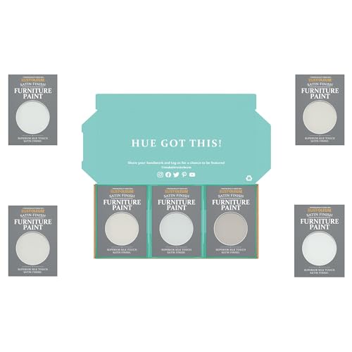 Rust-Oleum Furniture Paint in Satin Finish – Delicate Greys... - Maison & Cuisine Amazon Royaume-Uni à 2.47€