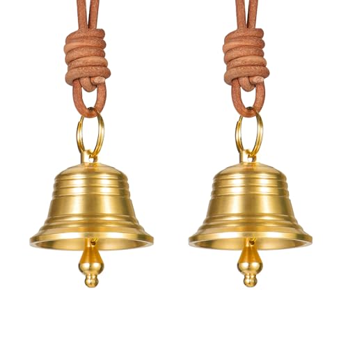 Ausicfen Lot de 2 cloches de Noël vintage en forme de vache... en promo à 14,30€ (-38%) sur Amazon FR