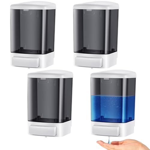 Hushee 4 Pcs Plastic Wall Mounted Soap Dispenser 33.8 oz... - Tech & Electronics Amazon UK à 11.63€