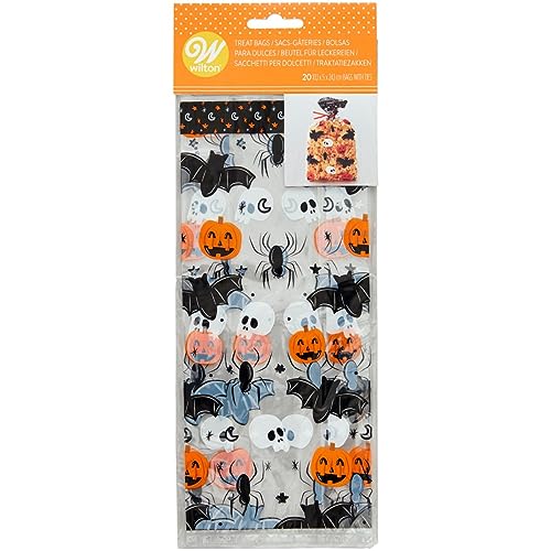 Wilton Treat Bags Halloween pk/20, 10.1 x 5 x 24.1 cm - Maison & Cuisine Amazon Allemagne à 1.47€