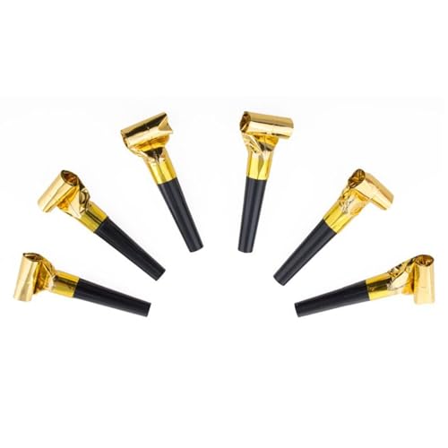 PARTY DISCOUNT NEU Luftrüssel Metallic-Gold, 6 STK. - Jouets & Jeux Amazon Allemagne à 1.99€