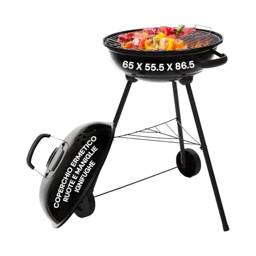 Avilia Barbecue a Carbonella in Acciaio 65x55.5x86.5 cm... - Garden & Outdoor Amazon Italy à 67.02€