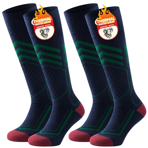 TANSTC Thermal Socks Merino Wool Ski Socks for Men... - Sports & Fitness Amazon Royaume-Uni à 14.98€