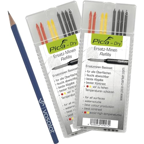 Pica Dry Lot de 16 mines de rechange pour toutes les... - Sports & Fitness Amazon France à 8.66€