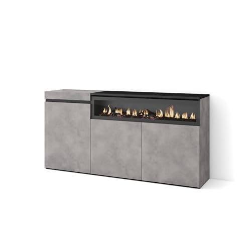 Skraut Home | Buffet Salon et Cuisine | Meuble de... - Maison & Cuisine Amazon France à 289.00€