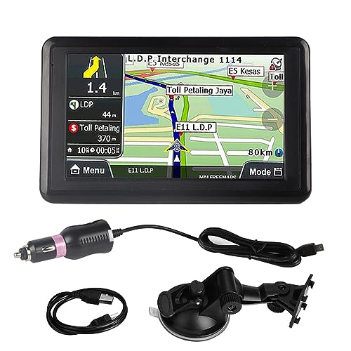Navigateur GPS Écran tactile Navigation GPS Invite vocale... - Auto & Moto Amazon France à 43.59€