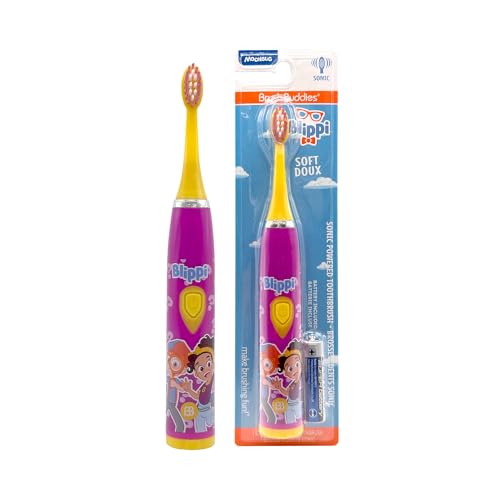 Brush Buddies Blippi - Cepillo de dientes sónico a batería... - Bébé & Puériculture Amazon Espagne à 6.60€