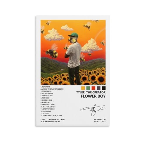 Tyler Poster The Creator Flower Boy Album Cover Poster für... - Maison & Cuisine Amazon Allemagne à 0.56€