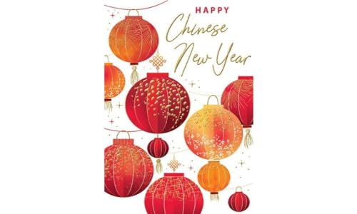 Regal Publishing Chinese New Year Card, Chinese Lanterns... - Auto & Motorcycle Amazon UK à 1.61€