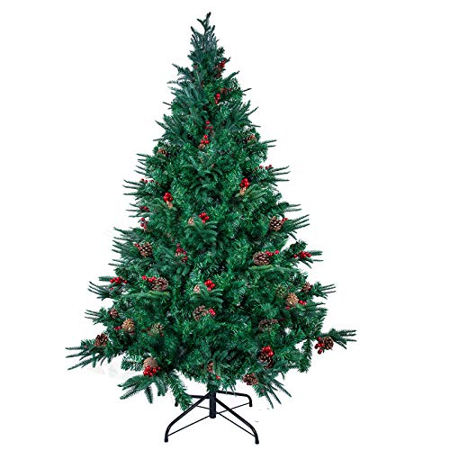 Himaly Unlit 6ft Artificial Christmas Tree, Premium Hinged... - Sports & Fitness Amazon Royaume-Uni à 38.86€