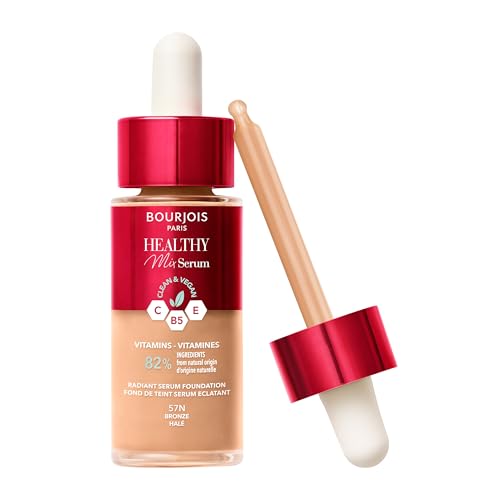 Bourjois Healthy Mix Clean Foundation Serum, 57N... - Beauté & Parfums Amazon Allemagne à 8.00€