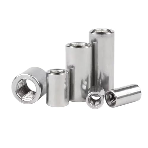 SYDARSYN Écrous de Couplage Long Tige Rond Connecteur... - Bricolage & Outils en promo à 8.89€