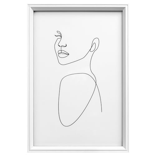 walther design Bilderrahmen Silhouette Holzrahmen, 30x40... - Maison & Cuisine en promo à 8.49€