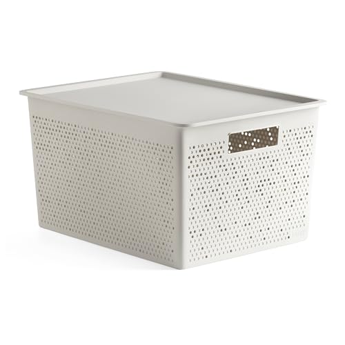 Tatay Cesta Almacenaje Plastico 20 L Bohol | Caja... - Bon plan à 17.99€