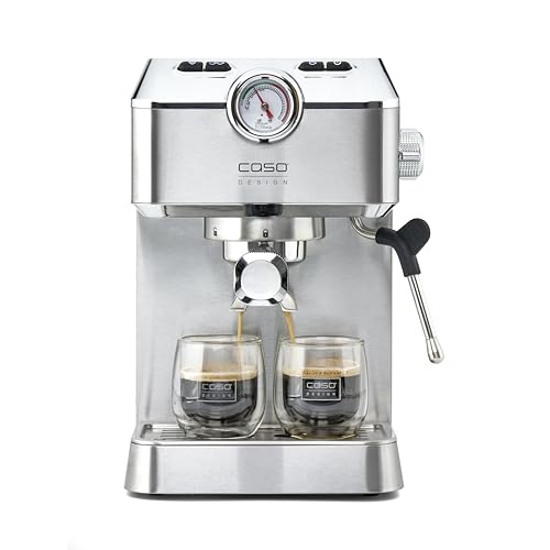 Caso Espresso Gourmet - Macchina portafiltro in acciaio... - Home & Kitchen Amazon Italy à 168.97€