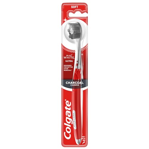 Colgate Max White Ultra Carbonio Spazzolino da Denti Liscio - Beauté & Parfums Amazon Italie à 2.08€